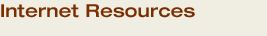 Internet Resources